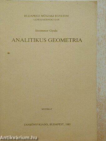 Analitikus geometria