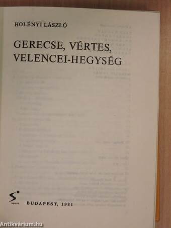 Gerecse, Vértes, Velencei-hegység