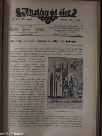 Ifjuság és élet 1926 szept. 25-1927. jún. 25