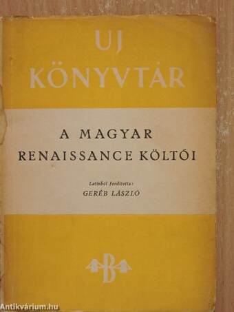 A magyar renaissance költői