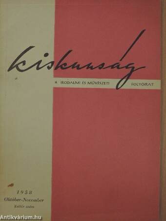 Kiskunság 1958. október-november