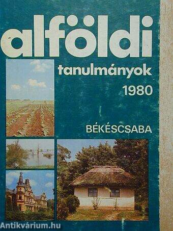 Alföldi tanulmányok 1980