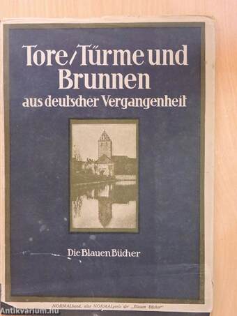 Tore, Tűrme und Brunnen aus deutscher Vergangenheit (gótbetűs)