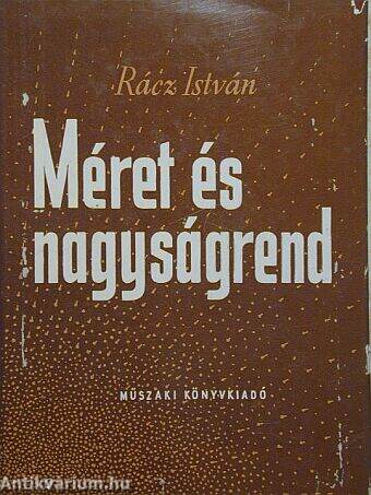 Méret és nagyságrend