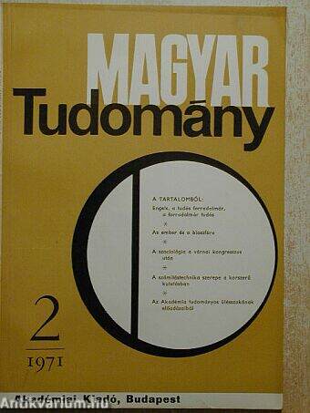 Magyar Tudomány 1971. február