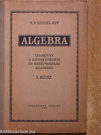 Algebra I.