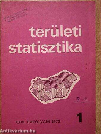 Területi statisztika 1973/1.