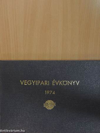 Vegyipari Évkönyv 1974.