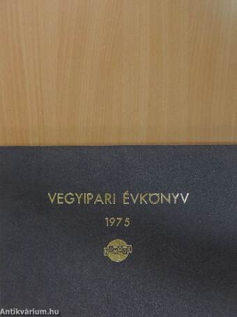 Vegyipari Évkönyv 1975.