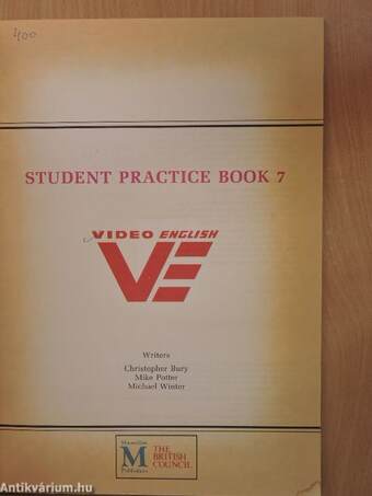 Video English - Student Practice Book 7.