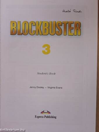 Blockbuster 3 - Student's Book/Workbook & Grammar Book