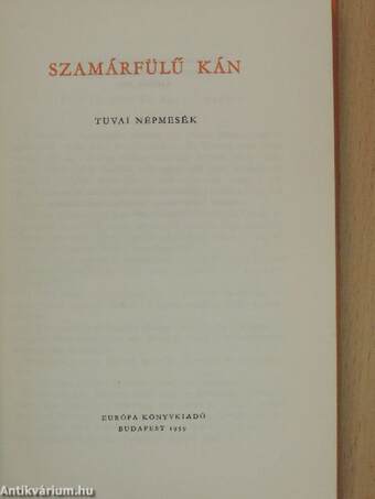 Szamárfülű kán