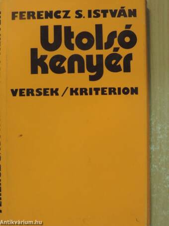 Utolsó kenyér