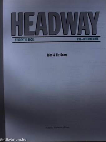 Headway - Pre-Intermediate - Student's Book/Workbook