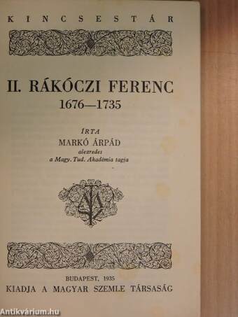 II. Rákóczi Ferenc