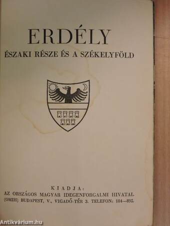 Erdély északi része és a Székelyföld