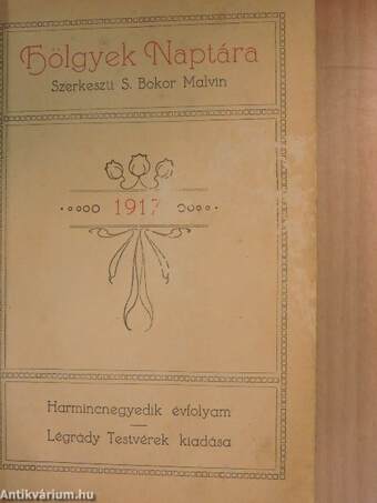 Hölgyek naptára 1917.