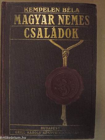 Magyar nemes családok I-IX.