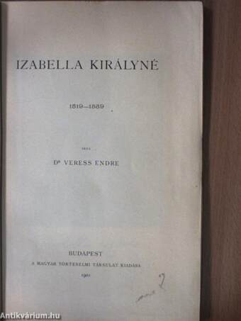 Izabella királyné I-IV.