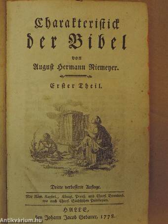 Charakteristick der Bibel I-V. (gótbetűs)