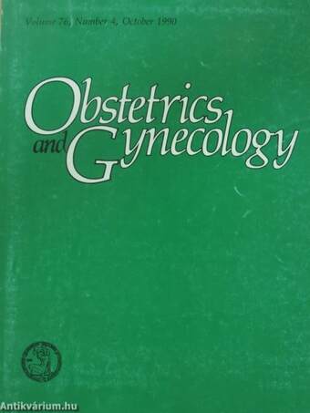 Obstetrics and Gynecology October 1990.