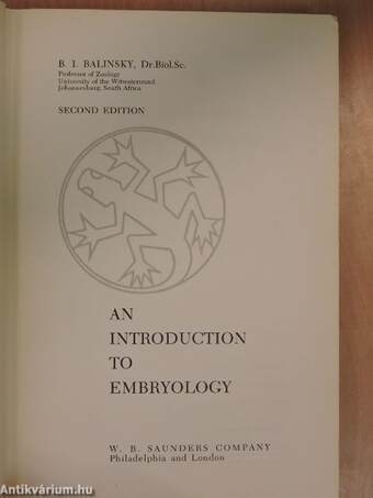 An introduction to embryology