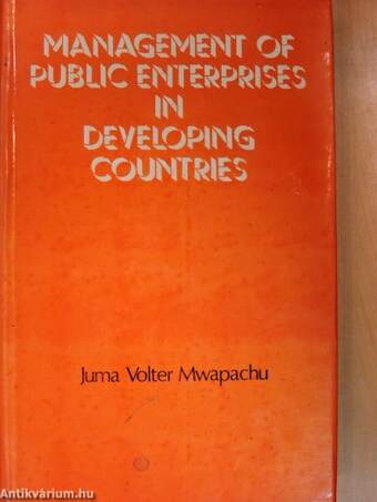 Management of public enterprises in developing countries