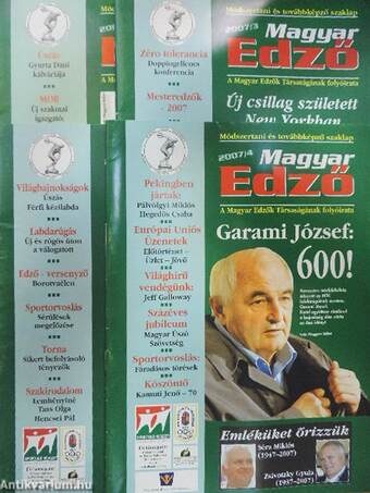 Magyar Edző 2007/1-4.