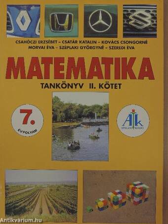 Matematika tankönyv 7/II.