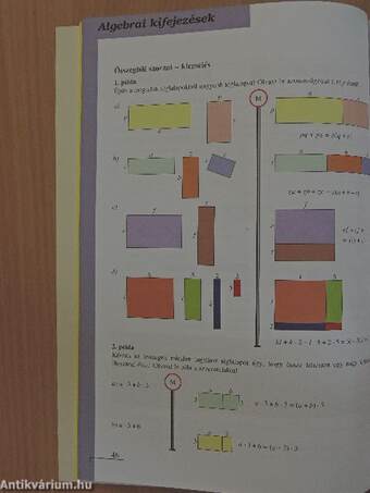 Matematika tankönyv 8/I.