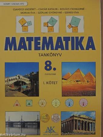 Matematika tankönyv 8/I.