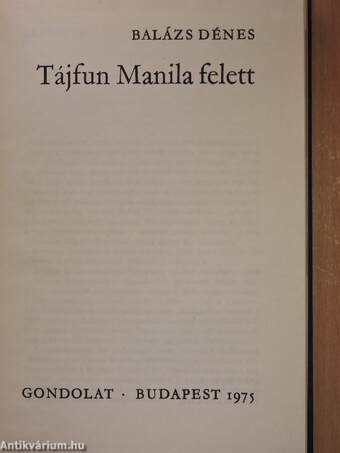 Tájfun Manila felett