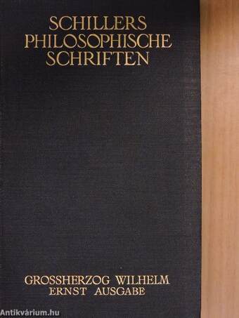 Schillers philosophische Schriften