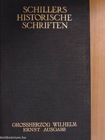 Schillers Historische Schriften