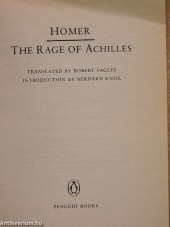 The Rage of Achilles