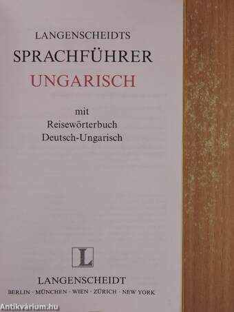 Langenscheidts Sprachführer Ungarisch