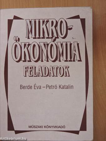 Mikroökonómia feladatok