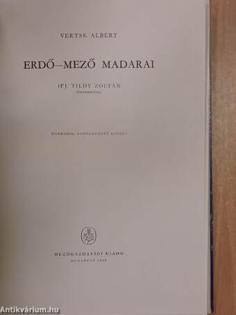 Erdő-mező madarai