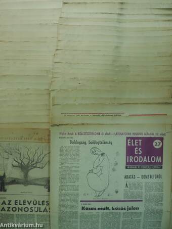 Élet és Irodalom 1966. január-december