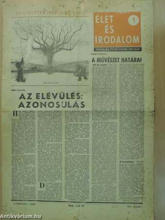 Élet és Irodalom 1966. január-december