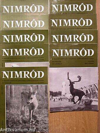 Nimród 1971. (nem teljes évfolyam)