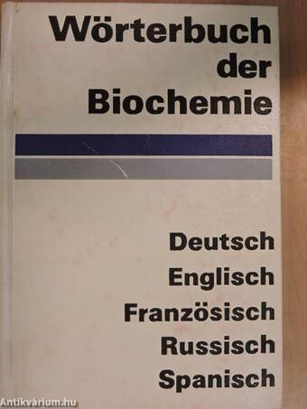 Wörterbuch der Biochemie