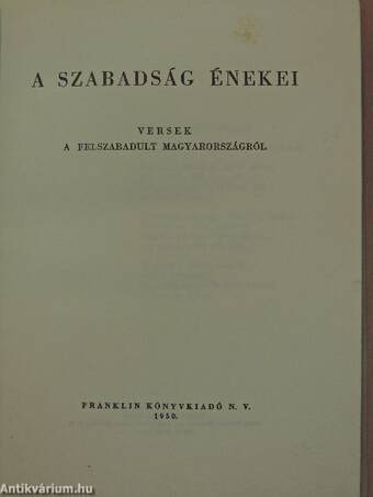 A szabadság énekei