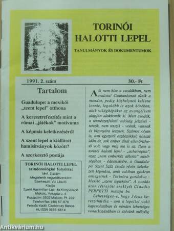 Torinói halotti lepel 1991/2.