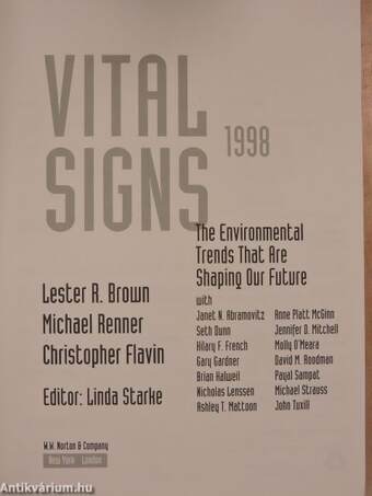 Vital Signs 1998