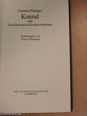 Konrad oder Das Kind aus der Konservenbüchse