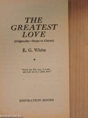 The Greatest Love