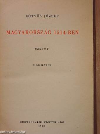 Magyarország 1514-ben I-II.