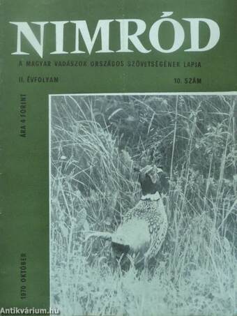 Nimród 1970. október