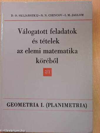 Válogatott feladatok és tételek az elemi matematika köréből 2/1-2.